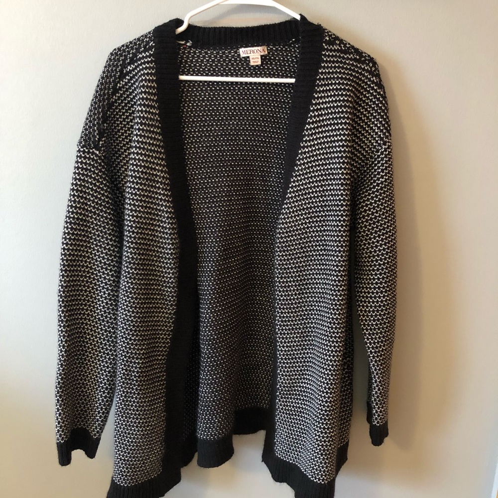 Black and White Sweater